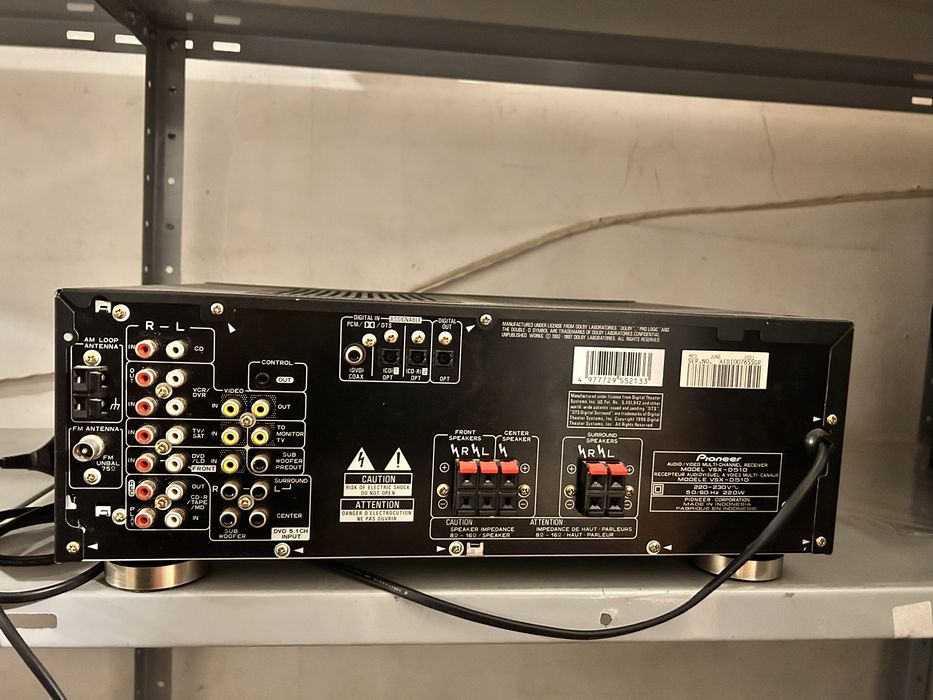 Pioneer reciver Vsx-D510/ ресийвър на Пионер