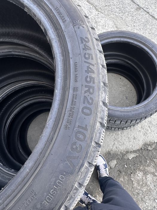 зимние шины Triangle разно широкие