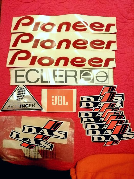 Stickere Originale Pioneer/JBL!/ECLER/D.A.S  noi .
Sticker Pioneer 85