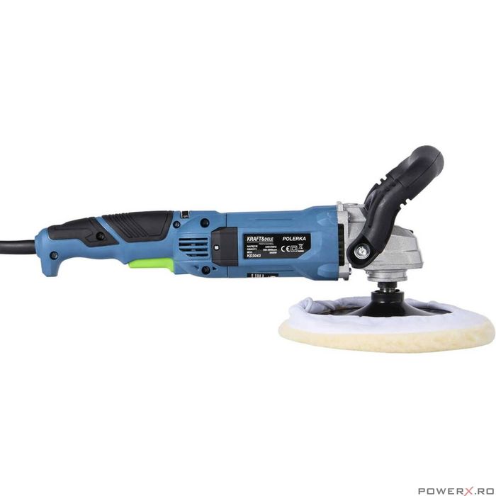 Flex polish, masina pentru lustruit, 180 mm, 2600 W, Kraft