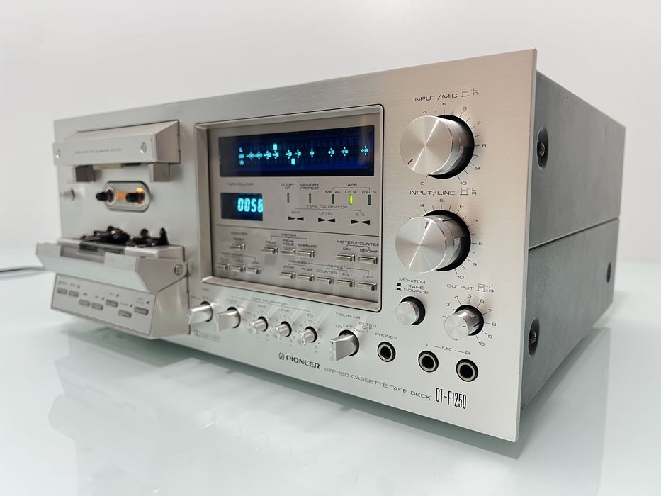 Deck Pioneer CT-F1250 3 Head  Blue