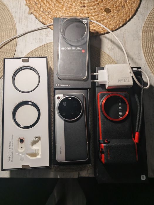 Xiaomi 15 Ultra plus photo kit și garantie