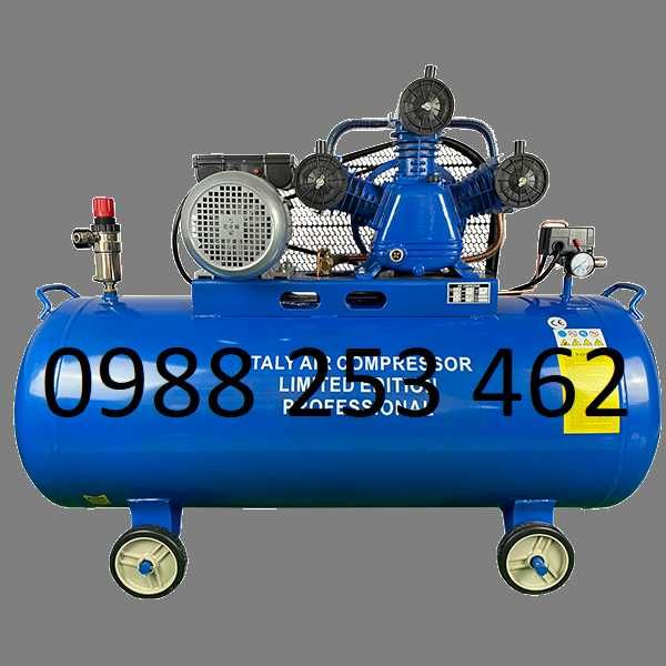 2024 Компресор за въздух 200L монофазен 3 kW 12 bar 4 конски сили