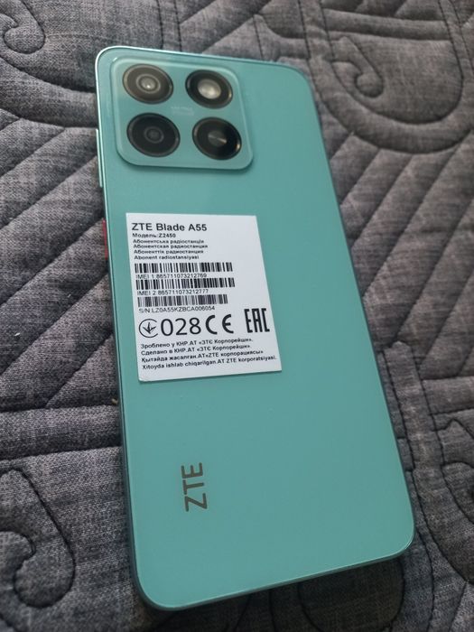 ZTE A55 Доставка4+8/128gb