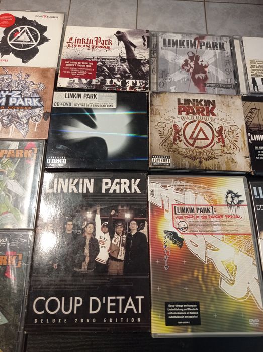 Lot dvd și cd Linkin Park originale