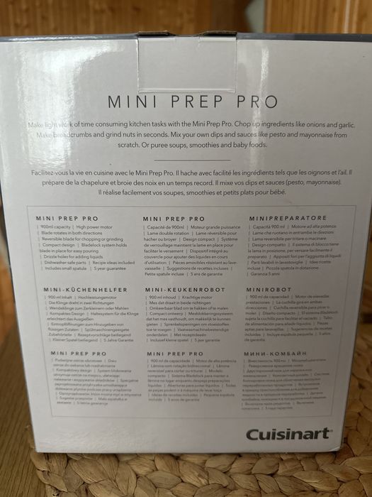 Cuisinart - robot de bucatarie (mini tocator, chopper)