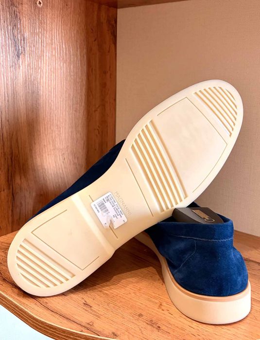 Замшевые лоферы Magnanni оригинал