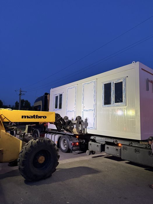 Container modular + baie de locuit