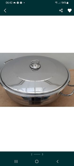 Cratiță inox 39 L(50 x 20 )Promo 479 lei Super Ofertă!