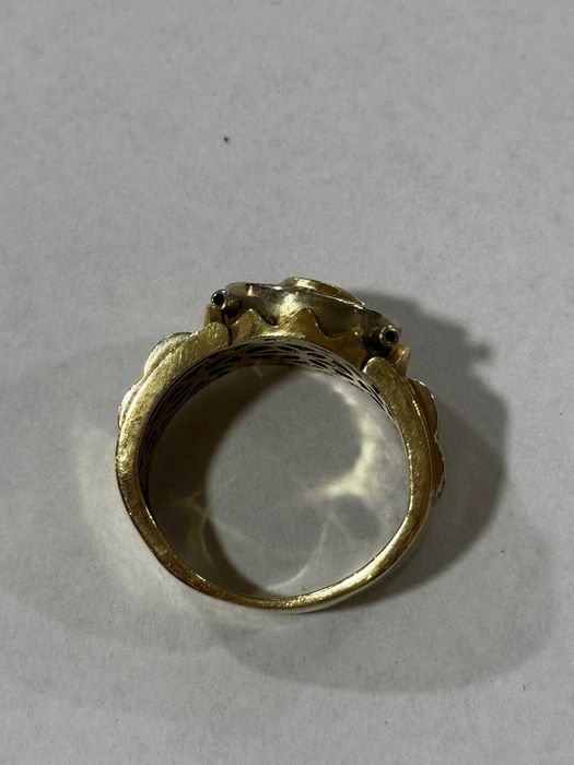 Златен пръстен ( Rolex Crown ) 11гр.