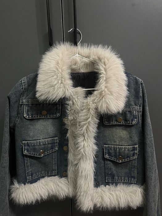 Джинсовка утепленная с мехом