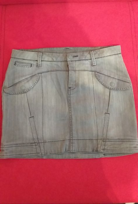 Mango jeans дънкова пола