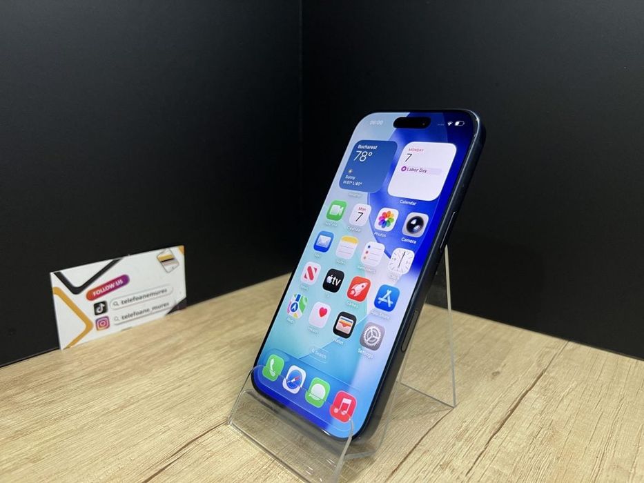 Iphone 17 Pro 256Gb Deep Blue Second-Hand 3 ani garanție, Telefoane Mu
