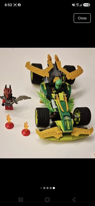 Lot 5 seturi LEGO Ninjago Dragons Rising (71828, 71829, 71810, 71864, 71840) + instrucțiuni