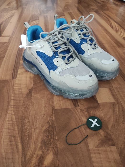 Balenciaga triple s dark blue