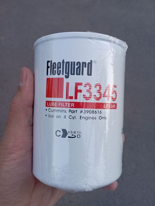 Фильтры Fleetguard и другие бренды