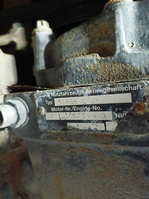 ДВС MAN TGA Ман D2866 LF 26