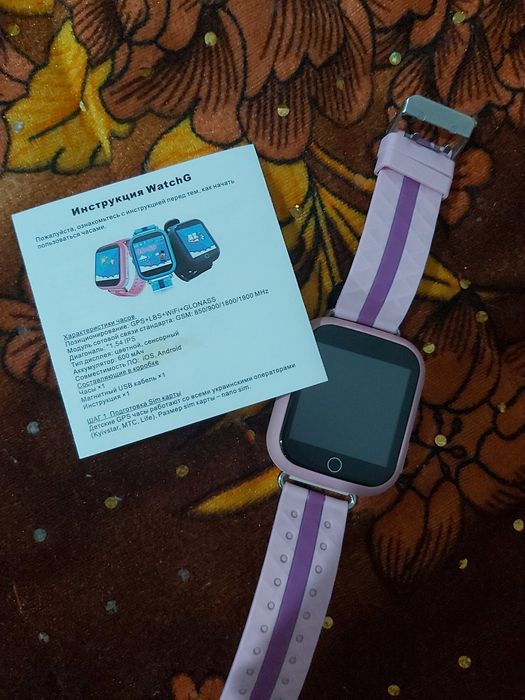 Детские смарт-часы Watch G (в отличном состоянии, работают на 2G)
