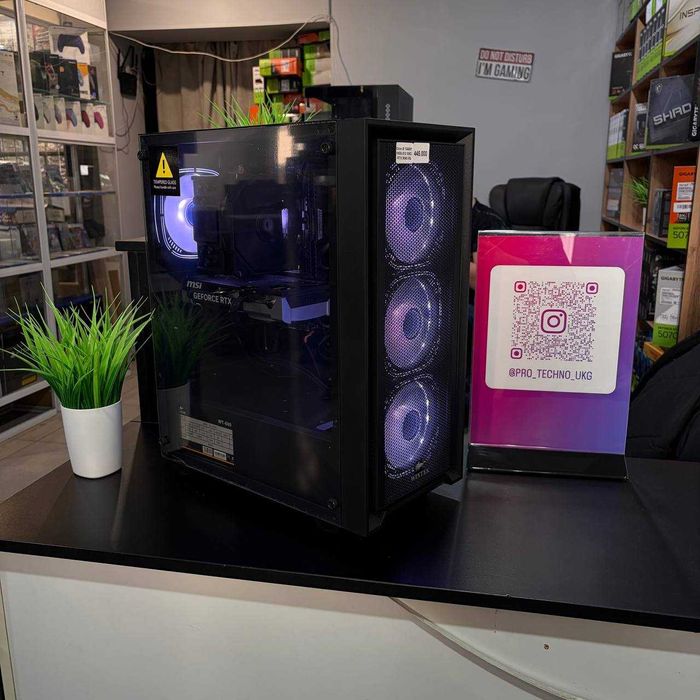 Новый! Игровой PC! Core i 5 12400F!