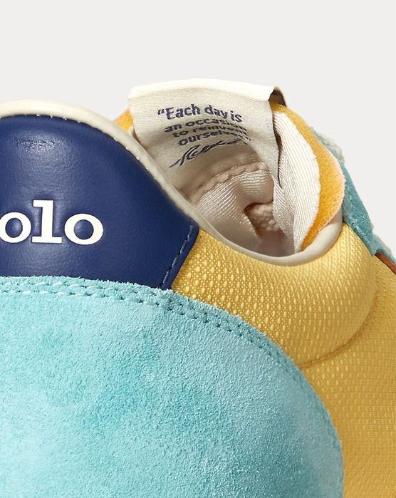 Polo Ralph Lauren Trail 125 Suede-Mesh Trainer ОРИГИНАЛ дамски сникърс