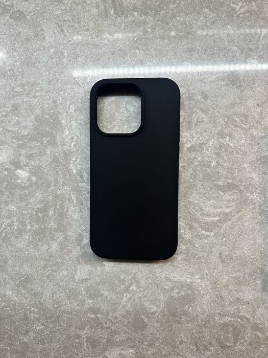 Husa silicon iphone 14 pro neagra