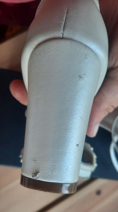 Sandale mireasa Novias piele naturala 36
