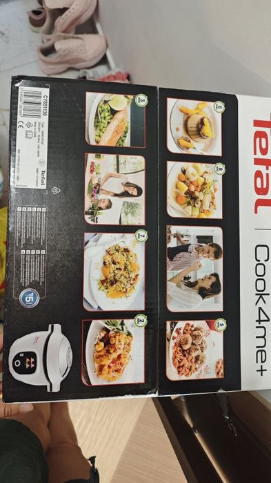Мултикукър Tefal Cook 4 me + Tefal - COOK4ME 1600W, 6 програми, бял