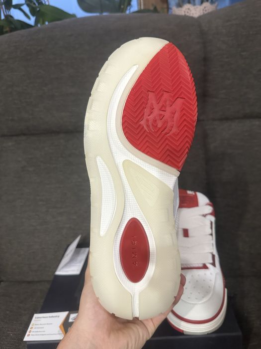 AMIRI MA1 White Red