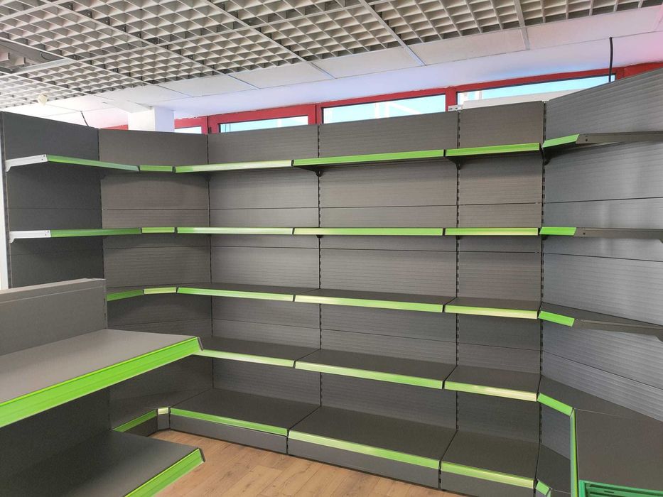 Rafturi pentru magazin La Doi Pasi, RAFTURI NOI