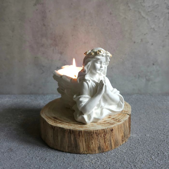 Свечи ручной работы.  Подсвечники