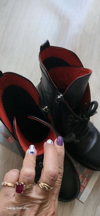 Боти естествена кожа