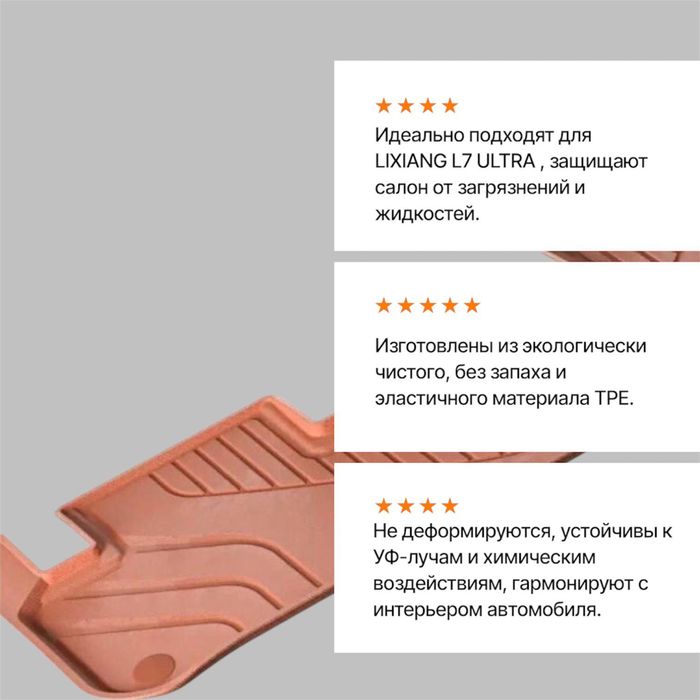 Резиновый салон полик для LI L7 Ultra от «LuxwayShop»