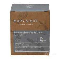 Корейская веганская маска для сияния кожи Mary & May Lemon