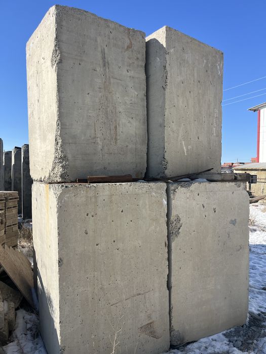 Жб блоки. Подколонники для ангара