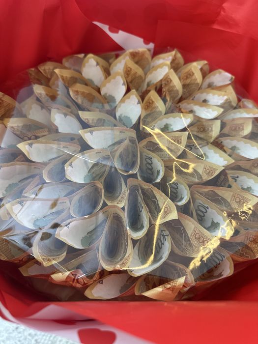 Денежный букет 45 тысяч