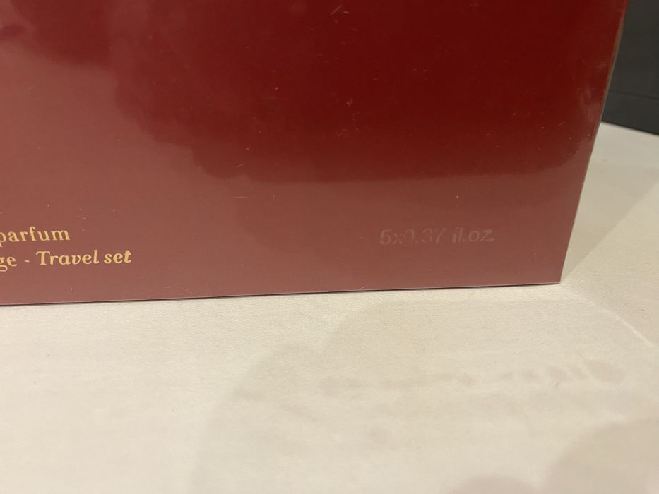 Maison Francis Kurkdjian Baccarat Rouge 540 extrait Travel set