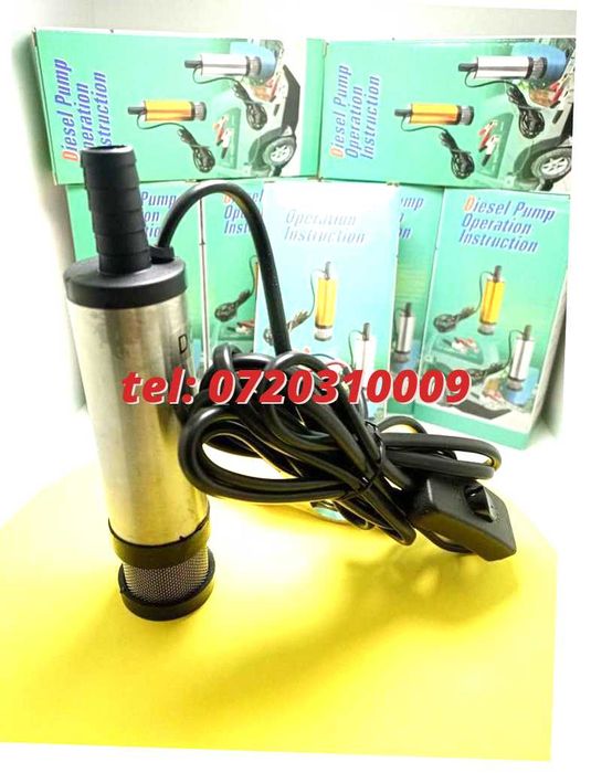 Pompa Transfer Lichid Submersibila Carpoint Electrica 12v  8500rpm