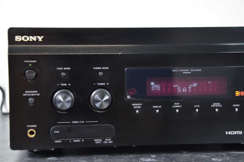 Sony STR-DA3500ES ES Series AV Ресивър с дистанционно и микрофон