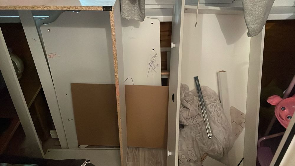 Отдам кроватку за фрукты