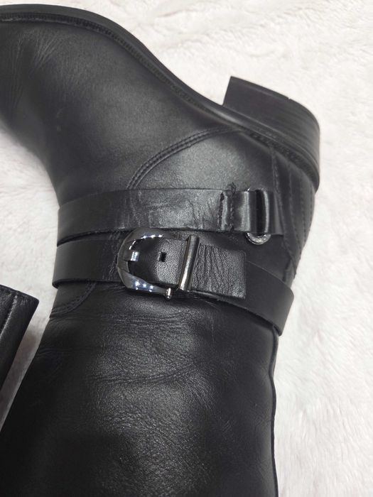 Cizme piele naturala marimea 39 negre – 5th Avenue