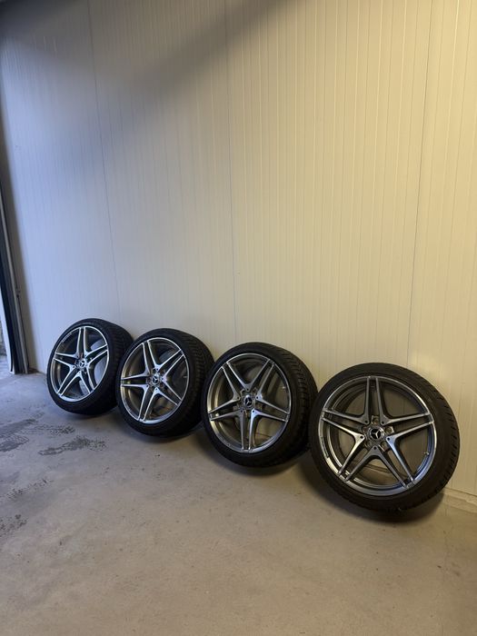 ОРИГИНАЛНИ 19’ нови джанти с гуми Mercedes AMG W205;W213, 5x112, 66.6
