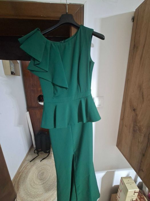 Rochie superba verde smarald