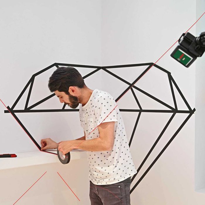 НОВ Самонивелиращ Лазерен Нивелир Bosch Quigo 06036635Z0, Обхват 10 м