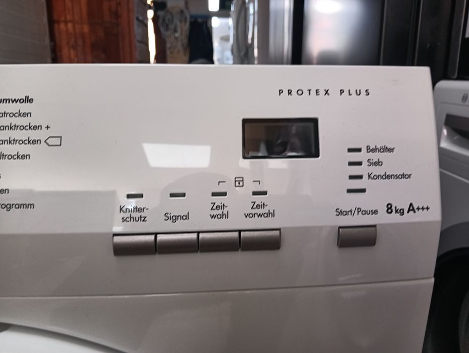 Много икономична сушилня с термопомпа Аег Aeg Protex Plus 8кг A+++ !