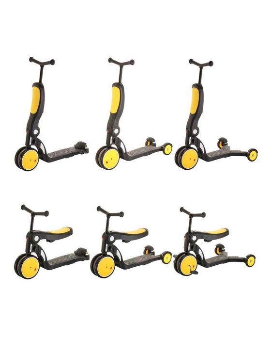 Самокат-беговел-велосипед трансформер