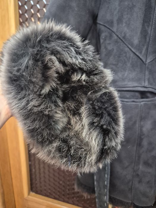 Cojoc piele și blana naturala dama