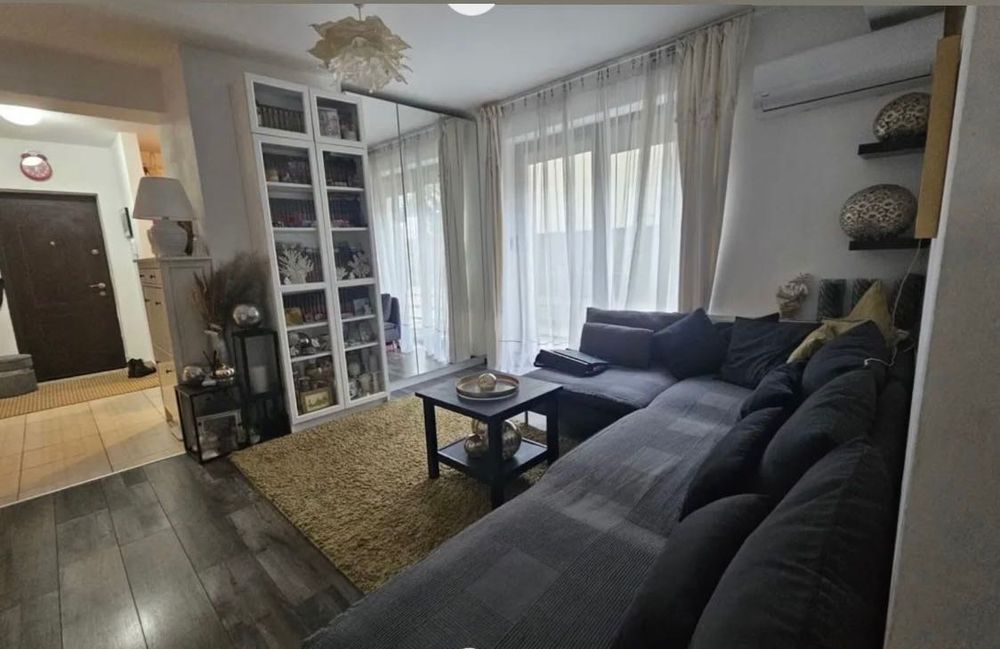 Apartament 3 camere, 74 mp, parter, mobilat complet + parcare | Chiajna, Apeductului