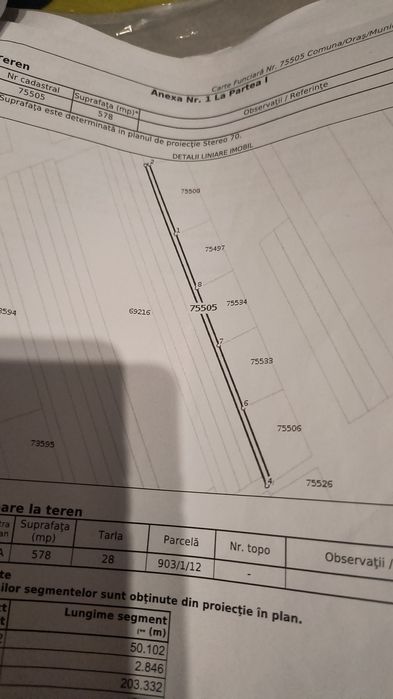 Teren de vanzare 38e.