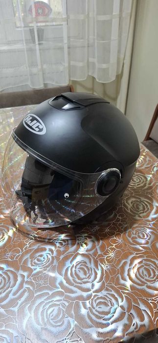 Cască moto Open Face HJC - i40 (L & XL) & Scorpion EXO- CITY SOLID II (XL)