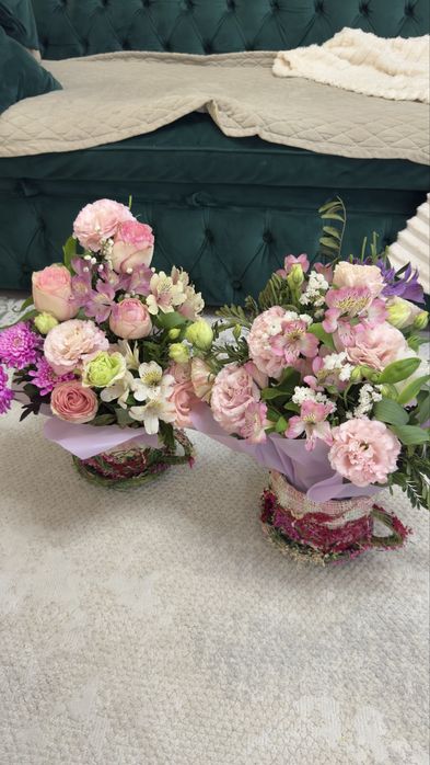 Цветы  разные букеты